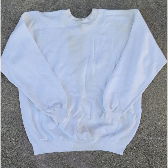 Vtg Hanes Mammoth Skiing Crewneck Pullover Sweatshirt - Picture 3 of 6